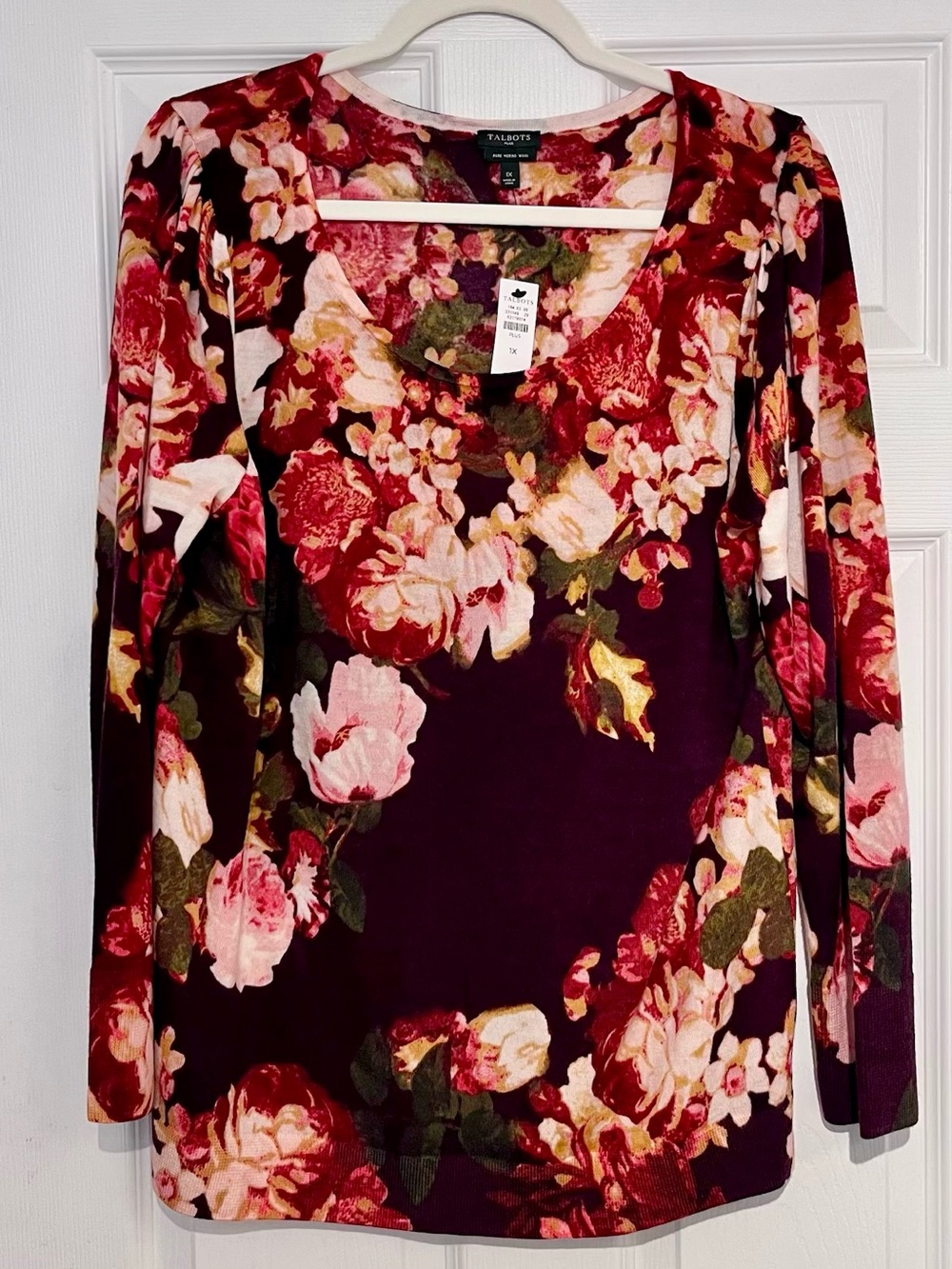 NWT Talbots Merino Wool Sweater 1x